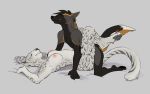  anthro breasts canid canine cosmicminerals cross_fox dashwood duo felid female fox foxjump hi_res isolde lying male male/female mammal missionary_position on_back pantherine red_fox red_lantern sex snow_leopard 