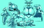  2020 anthro big_breasts big_butt blaziken bodily_fluids breasts butt collage cum cumshot curvy_figure ejaculation female galarian_ponyta genital_fluids genitals group gynomorph houndoom humanoid humanoid_genitalia humanoid_penis intersex looking_at_viewer lopunny lucario male masturbation nintendo penis pok&eacute;mon pok&eacute;mon_(species) pussy regional_form_(pok&eacute;mon) sawsbuck tsareena video_games voluptuous wiess 