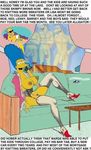  cosmic homer_simpson marge_simpson moe_szyslak ned_flanders the_simpsons 