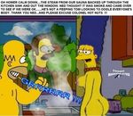  cosmic homer_simpson marge_simpson ned_flanders the_simpsons 