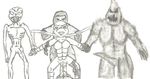  death famine monak pestilence teenage_mutant_hero_turtles venus_de_milo war 