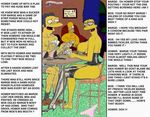  cosmic homer_simpson marge_simpson moe_szyslak the_simpsons 