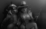  anthro big_breasts blood bodily_fluids breasts canid canine canis cigarette clothing coat cum cum_on_breasts death detective ejaculation eyewear fedora female femmeboy genital_fluids girly glasses gloves gore gun handjob handwear hat headgear headwear hyaenid jackal killing male male/female mammal monochrome nazi nopolopolous penile ranged_weapon sex shooting shot_(disambiguation) smoking the_govt tongue tongue_out topwear trenchcoat weapon 