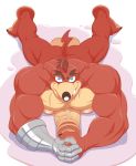  activision anthro anti_dev balls bandicoot biceps big_penis crash_bandicoot_(series) crunch_bandicoot digital_media_(artwork) genitals hair hi_res huge_penis humanoid_genitalia humanoid_penis hyper hyper_genitalia hyper_nipples hyper_penis looking_at_viewer male male/male mammal marsupial muscular muscular_male nipples nude pecs penis solo video_games 