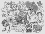  animal_crossing animate_inanimate ankha_(animal_crossing) anthro anus apron bed bed_sheet bedding big_breasts big_butt blush bodily_fluids breasts butt calico_cat canid canine canis carmen_(animal_crossing) clothed clothing coco_(animal_crossing) cum cum_on_face cup daisy_mae_(animal_crossing) dialogue disembodied_hand disembodied_penis domestic_cat domestic_dog domestic_rabbit dotty_(animal_crossing) duo dutch_rabbit egyptian elemental_creature english_text erection eulipotyphlan felid feline felis female flora_fauna food food_creature freckles fruit fur furniture genital_fluids genitals grey_background greyscale gyroid hair hand_on_cheek hand_on_face hand_on_hip hand_on_leg hands_behind_head hat headgear headwear hedgehog hi_res holding_butt holding_object holding_thigh isabelle_(animal_crossing) katie_(animal_crossing) lagomorph leaf leporid living_fruit looking_at_viewer looking_back looking_down looking_up lying male male/female male_penetrating mammal merry_(animal_crossing) monochrome mottled narrowed_eyes nintendo nintendo_switch nipples nude one_eye_closed onihidden open_mouth orange_(fruit) oryctolagus pekoe_(animal_crossing) penetration penis piebald plant pose presenting presenting_hindquarters purrl_(animal_crossing) pussy pussy_juice rabbit rodent sable_able sciurid sex shih_tzu short_stack simple_background smile spread_butt spread_pussy spreading sweat tangy_(animal_crossing) tasha_(animal_crossing) teeth tex text thick_thighs titfuck tongue toy_dog tree_squirrel ursid vaginal vaginal_penetration video_games wide_hips wink young 