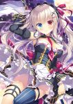  digital_version garter heterochromia pantsu takano_yuki thighhighs 