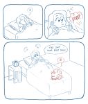  2016 ambiguous_gender angry bed clock comic dialogue duo english_text eulipotyphlan female furniture hedgehog hi_res human inside mammal maria_robotnik on_bed onomatopoeia pillow pomf pumpkin-hill-rap-dance shadow_the_hedgehog sleeping sonic_the_hedgehog_(series) sound_effects speech_bubble text under_covers 