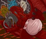  absurd_res diaper dragon female hi_res lightning multi_head secret_desires tiamat_(god) 