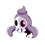  artsy-rc commentary duskull english_commentary full_body gen_3_pokemon highres looking_at_viewer no_humans pokemon pokemon_(creature) signature simple_background white_background 