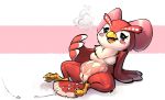  2020 absurd_res after_sex animal_crossing avian bird bodily_fluids carrot_(artist) celeste_(animal_crossing) cum cum_in_pussy cum_inside cum_leaking cum_string female genital_fluids genitals hi_res nintendo owl pussy spread_legs spreading video_games 