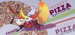  ambiguous_gender apron braixen chef_hat clothed clothing daria_arbuz digital_media_(artwork) english_text food fur hat headgear headwear holding_object nintendo open_mouth oven_mitts paws pizza pok&eacute;mon pok&eacute;mon_(species) red_eyes spatula teeth text tongue tools video_games 