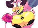  anthro big_breasts breasts collar cross-eyed dragon dragoness_(vimhomeless) female fungus mushroom nude selfie silly_face simple_background solo spiked_collar spikes tongue tongue_out vimhomeless white_background 