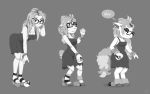  16:10 2020 absurd_res anthro breasts clothing dress eyewear female galarian_ponyta glasses hi_res hooves human human_to_anthro mammal mentalcrash monochrome nintendo pok&eacute;ball pok&eacute;mon pok&eacute;mon_(species) ponyta regional_form_(pok&eacute;mon) shrinking solo species_transformation standing surprise tail_growth transformation video_games widescreen 