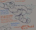 after_transformation anthro bulge clothing comic dialogue english_text felid fish formation genitals horn hybrid koorivlf koorivlf_tycoon male mammal marine mostly_nude multi_genitalia multi_penis multiple_images open_mouth orgasm_denial pantherine paws penis procyonid raccoon shark simple_background sketch sketch_page slit snout solo solo_focus story story_in_description swimming text tiger transformation underwear washing_machine 