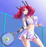  azur_lane bremerton_(azur_lane) cleavage tagme tennis 