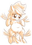  applejack_(mlp) belly belly_expansion belly_inflation big_belly bodily_fluids bound clothing cum cum_in_pussy cum_inflation cum_inside equid equine female feral forced freckles friendship_is_magic genital_fluids hat headgear headwear hi_res horse inflation iveechan mammal my_little_pony navel orange_body pony rape simple_background simple_coloring sweat tentacle_rape tentacle_sex tentacles 