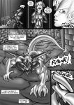  blizzard_entertainment comic demon diablo dragmon hi_res horn human male mammal muscular video_games 