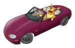  alpha_channel car convertible eeveelution feral flareon hi_res limitless_fun male mazda mazda_mx-5 nintendo pok&eacute;mon pok&eacute;mon_(species) red_car roadster solo vehicle video_games vovo 