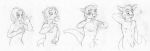  anthro breasts covering covering_breasts crotch_tuft ears_up featureless_crotch female foxx foxxy-tf ftm_transformation gender_transformation hand_on_breast hand_on_head hand_on_neck hand_on_stomach human kangaroo macropod male mammal marsupial monochrome navel nipples nude tail_growth transformation tuft 