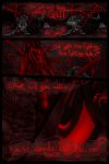  2016 canid canine canis comic day detailed_background digital_media_(artwork) dragon english_text mammal outside red_body red_scales red_theme scales sky soulsplosion text wolf 