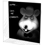  anthro bow_tie buckteeth charles_entertainment_cheese chuck_e._cheese&#039;s_pizzeria clothing hat headgear headwear hi_res hladilnik male mammal mascot menacing mouse murid murine rodent scary sketch solo teeth 