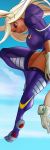  big_breasts breasts clothed clothing female hair hi_res lagomorph leporid long_hair looking_away lyn_nyl mammal miruko my_hero_academia rabbit smile solo_focus white_hair 