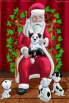  101_dalmatians cadpig disney lucky rolly santa_claus two-tone 