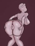  absurd_res anus bent_over big_breasts breasts butt butt_grab female genitals hand_on_butt hi_res humanoid konami nurse nurse_(silent_hill) pussy saidra silent_hill solo thick_thighs video_games 