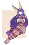  2018 animal_humanoid bdsm big_breasts blue_hair bondage bound breasts fate_(series) gold_(metal) gold_jewelry hair hi_res humanoid jam-orbital jewelry looking_at_viewer nitocris_(fate/grand_order) rope rope_bondage simple_background 