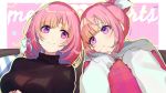  amaki_okome amaki_okome_channel hassan_(sink916) pink_hair purple_eyes 