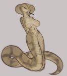  breasts fangs female forked_tongue hands_behind_back impracticalart naga non-mammal_breasts nude red_sclera reptile scalie serpentine simple_background sketch snake snake_hood solo tongue tongue_out video_games viper_(x-com) x-com x-com_2 
