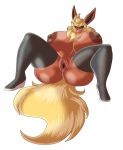  absurd_res anthro big_breasts big_butt breasts butt clothing eeveelution female flareon genitals hi_res huge_breasts huge_butt hyper hyper_breasts legwear nintendo pok&eacute;mon pok&eacute;mon_(species) pussy silentpassion simple_background solo spread_legs spread_pussy spreading thigh_highs video_games white_background 