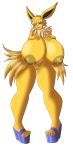  absurd_res anthro big_breasts breasts eeveelution female hi_res holding_breast huge_breasts hyper hyper_breasts jolteon looking_at_viewer nintendo nipples nude pok&eacute;mon pok&eacute;mon_(species) silentpassion simple_background solo video_games white_background 