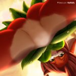  1:1 2020 activision anthro butt cervid elora faun featureless_crotch female green_eyes hi_res looking_at_viewer low-angle_view mammal solo spyro_the_dragon text upskirt url v-tal video_games worm&#039;s-eye_view 