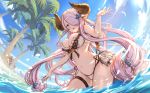  bikini cleavage doubutsu_no_mori granblue_fantasy horns narumeia_(granblue_fantasy) swimsuits tagme 