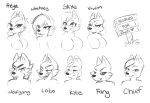  animal_crossing anthro big_breasts breasts canid canine canis chief_(animal_crossing) fang_(animal_crossing) featureless_breasts female freya_(animal_crossing) fur group hi_res kyle_(animal_crossing) lobo_(animal_crossing) male mammal monochrome nintendo open_mouth skwidbone skye_(animal_crossing) video_games vivian_(animal_crossing) whitney_(animal_crossing) wolf wolfgang_(animal_crossing) 