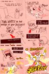  2:3 alternate_universe bulge cellphone comic costume_transformation cowboy electricity english_text female henshin hi_res human humanoid machine male mammal mettaton phone profanity protagonist_(undertale) robot text thewill under(her)tail undertale video_games 
