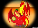  american_dragon:_jake_long anthro dragon duo erection eyes_closed fabfelipe gay horn jake_long male muscles nude open_mouth oral oral_sex pecs penis red_body red_dragon scalie sex standing uncut wings 