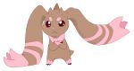  alpha_channel ambiguous_gender brown_body crossed_arms digimon digimon_(species) feral horn lagomorph long_ears lopmon mammal markings multi_horn pink_markings pink_nose simple_background solo the-chibster transparent_background tuft 