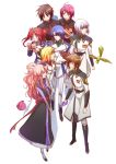  4boys 4girls athrun_zala bird bouquet cagalli_yula_athha flower gift gundam gundam_seed gundam_seed_destiny haro highres kira_yamato lacus_clyne lunamaria_hawke meyrin_hawke military military_uniform morihaw multiple_boys multiple_girls robot_animal rose shinn_asuka smile uniform yzak_joule 