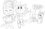  animal_crossing anthro bondage_gear choker excited felid female female/female grimace group hi_res jewelry mammal monochrome necklace nintendo rosie_(animal_crossing) sex_toy shopping smile solo store_clerk supercapsule uwu video_games 