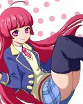  closed_mouth houjou_sophie isu long_hair looking_at_viewer lowres pretty_(series) pripara skirt smile thighhighs when_you_see_it 