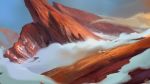  16:9 2020 alectorfencer anthro day detailed_background digital_media_(artwork) dragon duo feral hi_res outside riding sky widescreen wingless_dragon 