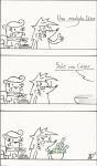  absurd_res anthro clothed clothing comic couple_(romantic) duo el_se&ntilde;or_erizo erizo eulipotyphlan female hedgehog hi_res humor knife male male/female mammal nutty relationship restaurant rodent salad sciurid simple_background spanish_text text 