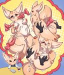  absurd_res aggressive_retsuko anthro anus balls blush bodily_fluids breasts butt canid canine cum cum_in_pussy cum_inside digital_media_(artwork) erection female fennec fenneko fox fur genital_fluids genitals group group_sex hi_res humanoid_genitalia humanoid_penis looking_at_viewer looking_back male male/female male_penetrating mammal nipples nude open_mouth penetration penis pussy sanrio sex simple_background smile solo_focus tongue vaginal yurihimawari 