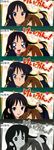  60s 70s 80s 90s akiyama_mio comparison fffx highres hirasawa_yui jpeg_artifacts k-on! multiple_girls non-web_source oldschool parody style_parody 