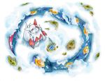  bad_id bad_pixiv_id blue_flower blue_rose crying death flower funeral gen_3_pokemon nature no_humans oekaki pokemon pokemon_(creature) rose sad seviper tears zangoose 