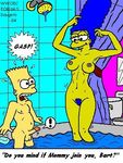  bart_simpson dagger marge_simpson tagme the_simpsons 