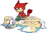  alpha_channel anthro canid canine canis cpr duo fainted fox gadget_the_wolf male male/male mammal miles_prower open_mouth rescue rescuing sonic_the_hedgehog_(series) thornbeast unconscious wet wolf 