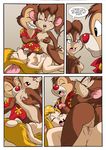  an_american_tail chip_&#039;n_dale_rescue_rangers comic crossover dale gadget_hackwrench palcomix rescue_rodents_4 tanya_mousekewitz 